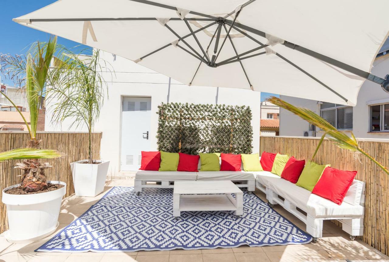 Ma1A-Apt With Rooftops With Palms Close To Old Town Malaga Zewnętrze zdjęcie