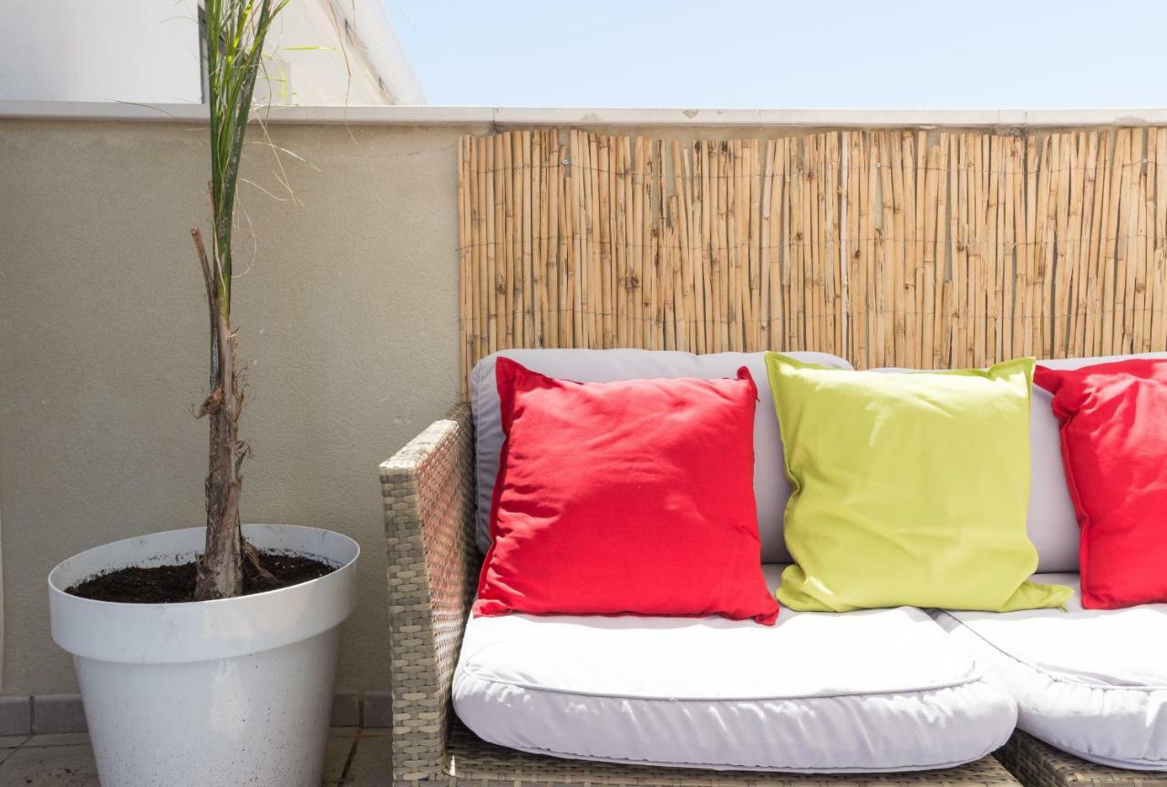 Ma1A-Apt With Rooftops With Palms Close To Old Town Malaga Zewnętrze zdjęcie